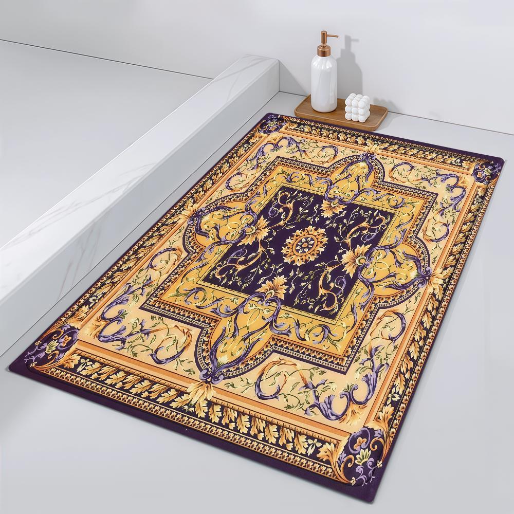 Door Mat Bedside Entrance Bath Art Floor Decoration Corridor Door Mat Carpet Living Suit Room Persia Balcony