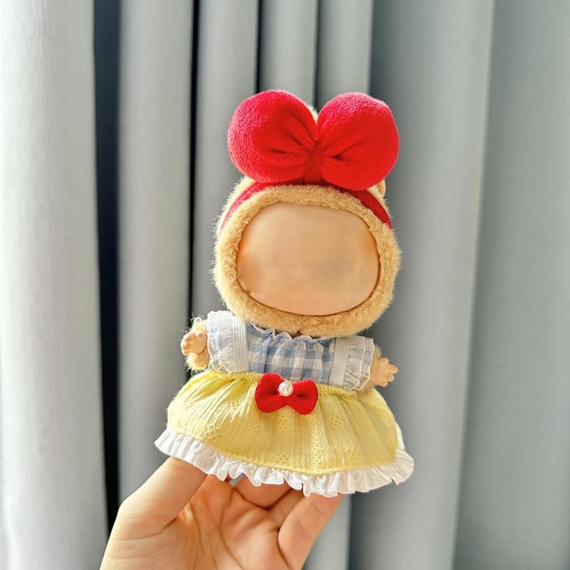 17cm Doll Clothes Suitable, Cute Dolls Accessories Set Gift for Kids 2 Set No Doll TL701