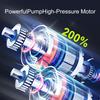 Cordless Car Air Pump 150PSI Portable Air Compressor with Digital Gauge, Smart Tire Inflator for Motorcycle Bike Car Tires Balls