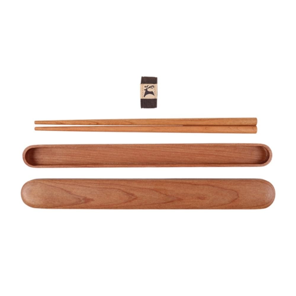 

Itisyou Chopsticks Bento Chopsticks Cherry Wood Chopstick Set Natural Wood Chopsticks