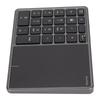 Wireless Numeric Keypad Touchpad Design 22 Keys 2.4G Dual Mode Connection Type C Interface Laptop KeypadGray