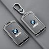 rztbk6 Vintage Leather Car Remote Card NFC Key Case Fob Cover For BMW 1 3 5 7 Series X1 X3 X5 X6 X7 535le Auto Keychain Accessories
