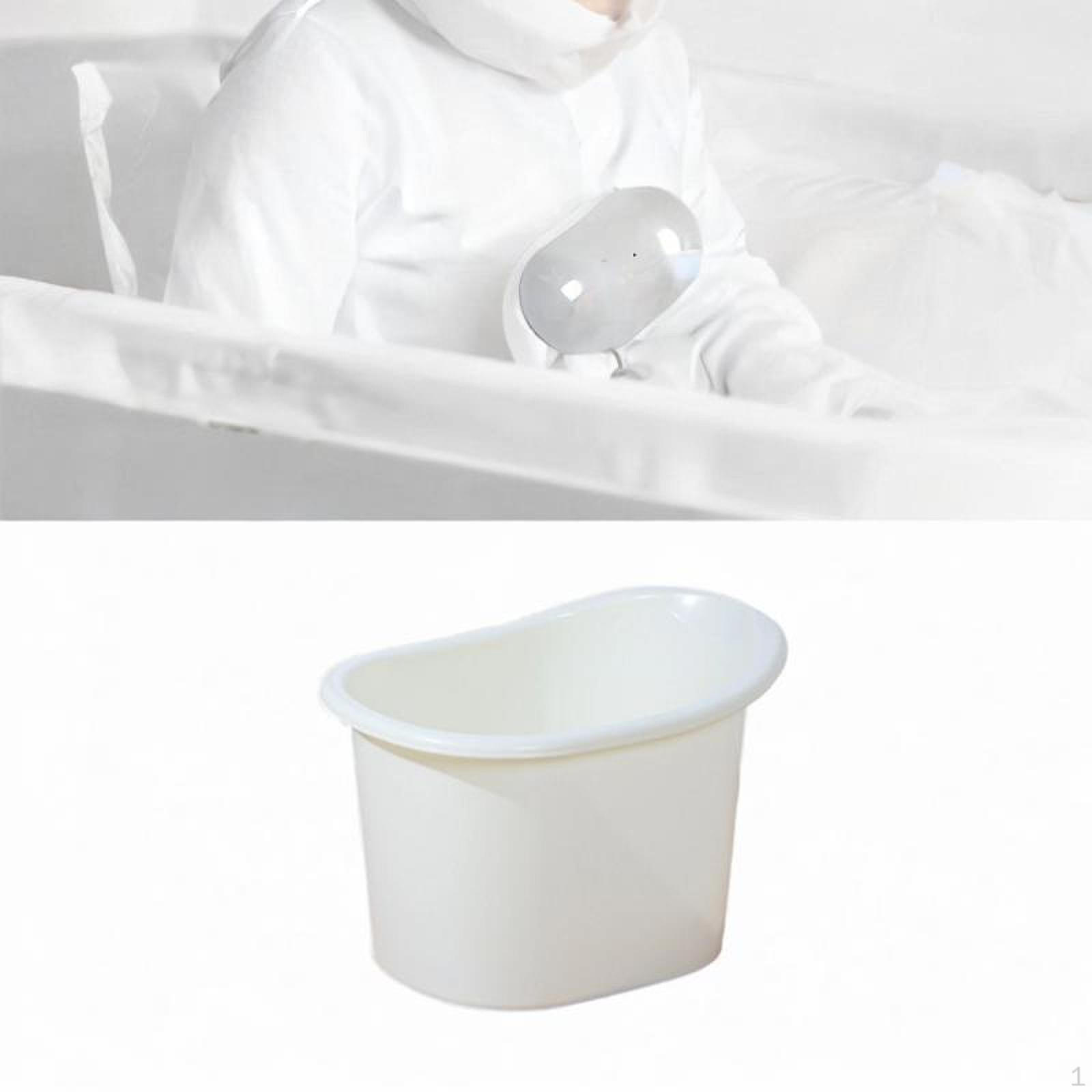 

Ванна-контейнер со встроенным сиденьем для комфортного купания бежевый