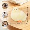 Cute Handmade Yellow Chick Anti Stress Squishy Toy Ultra Soft Decompression Pinch Fidget Toys For Adults Children Festival Gifts