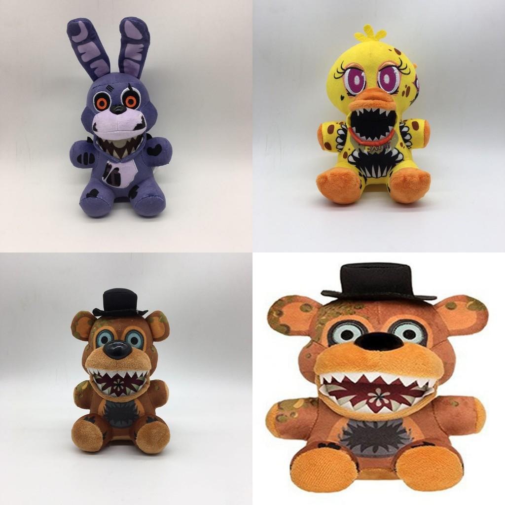 Jucărie de pluș Five Nights At Freddy's Animal moale de pluș Chica Bonny Foxy Cadou pentru copii 18cm