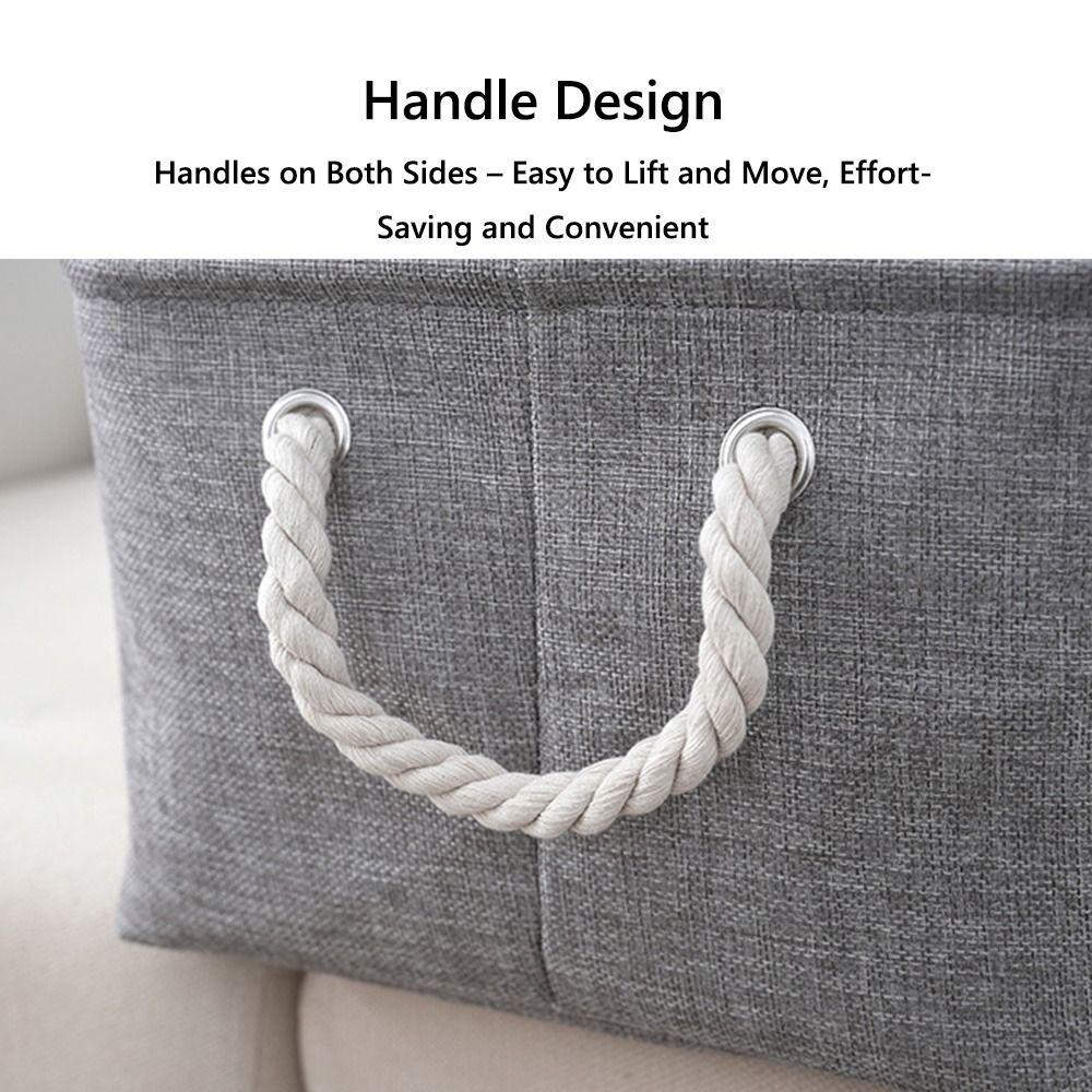 New High Quality Practical Multipurpose Storage Baskets Clothes Sundries Storage Box Durable Kids Toys Organizer INS Style