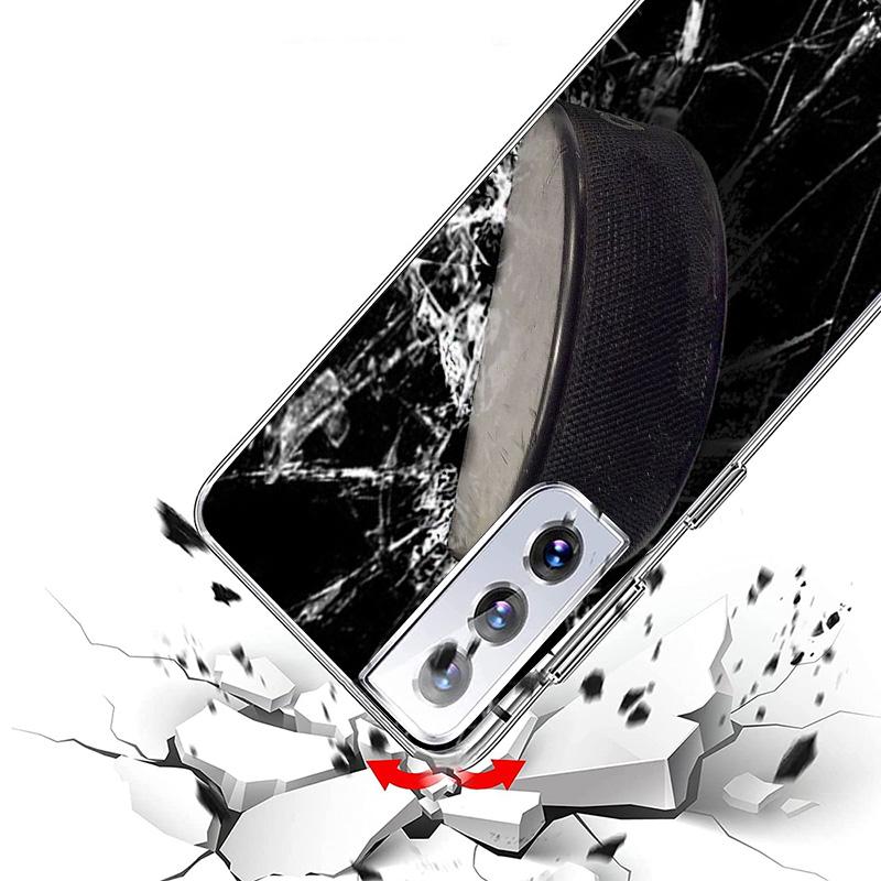 Ice Hockey Rink Sport Phone Case For Samsung Galaxy S24 S25 Edge S26 Ultra S23 S22 S21 Plus S20 FE + Personalized Print Cover Ga