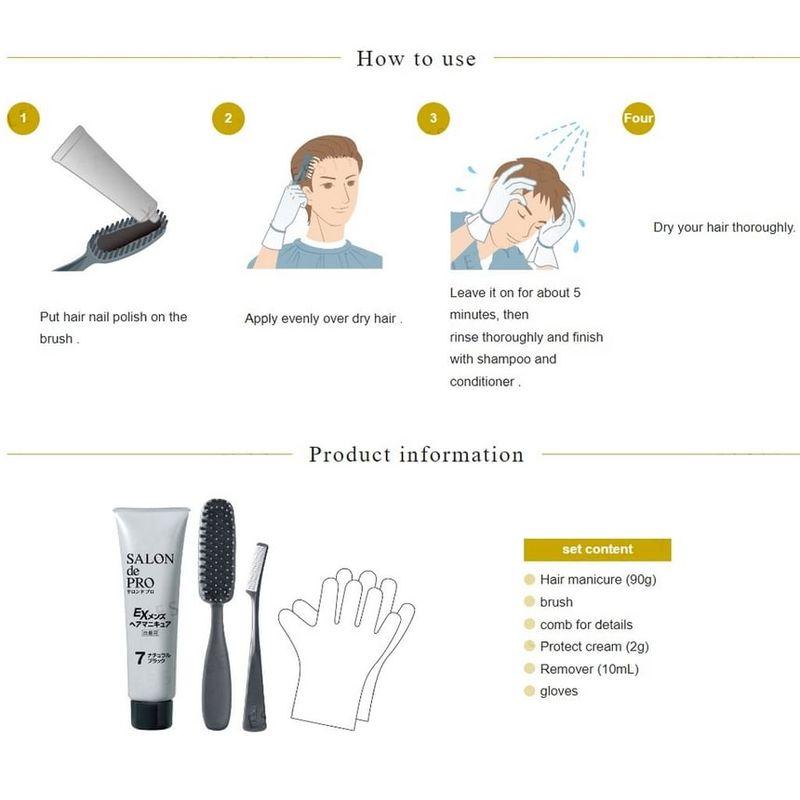 DARIYA - Salon De Pro EX Men's Gray Hair Color