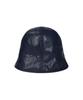 Bajal Vz Studded Vegan Leather Tulip Hat Navy