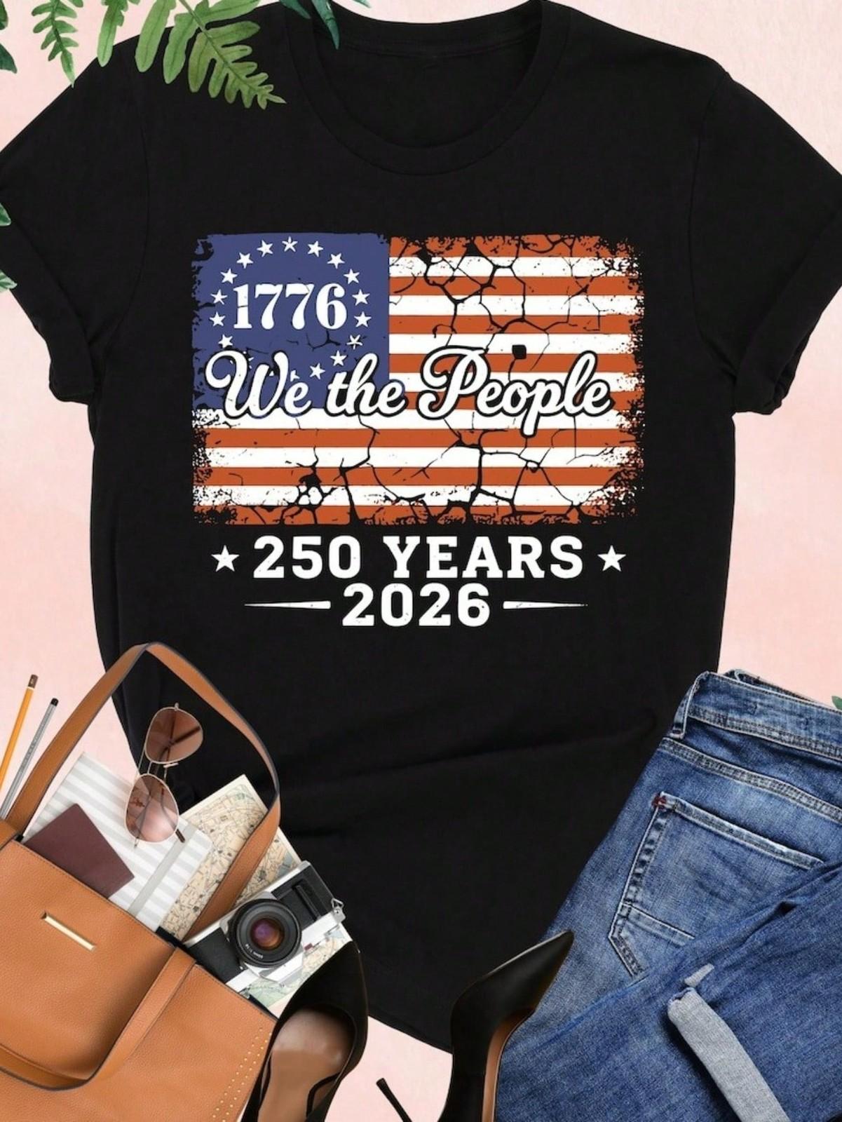 Retro USA 250 TShirt Celebrate 250th Anniversary TShirt XL
