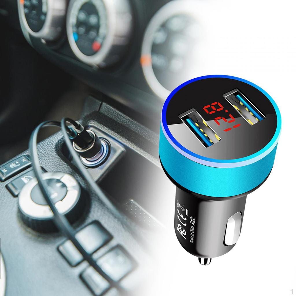 Car Charger Adapter Automotive Accessories Fast Charging for Phones MP3