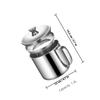 Stainless Steel Oil Filter Pot Kitchen Oil Container Can With Fine Mesh Strainer For Home Kitchen Frying Oil Storage Reuse