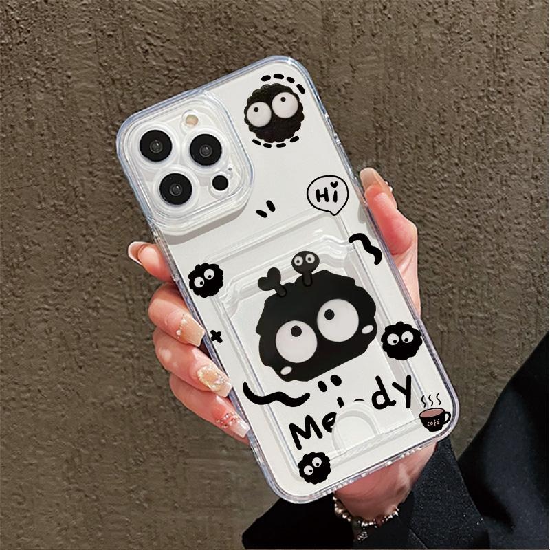 

Силиконовый чехол-кошелек с карманом для карт для Samsung A06 A16 Xiaomi Redmi Note 13 14 Honor 200 Smart 90 Infinix Smart 7 Cover Прозрачный бампер для телефона Tecno Spark GO 2023/Pop 7/Pop 7 Pro