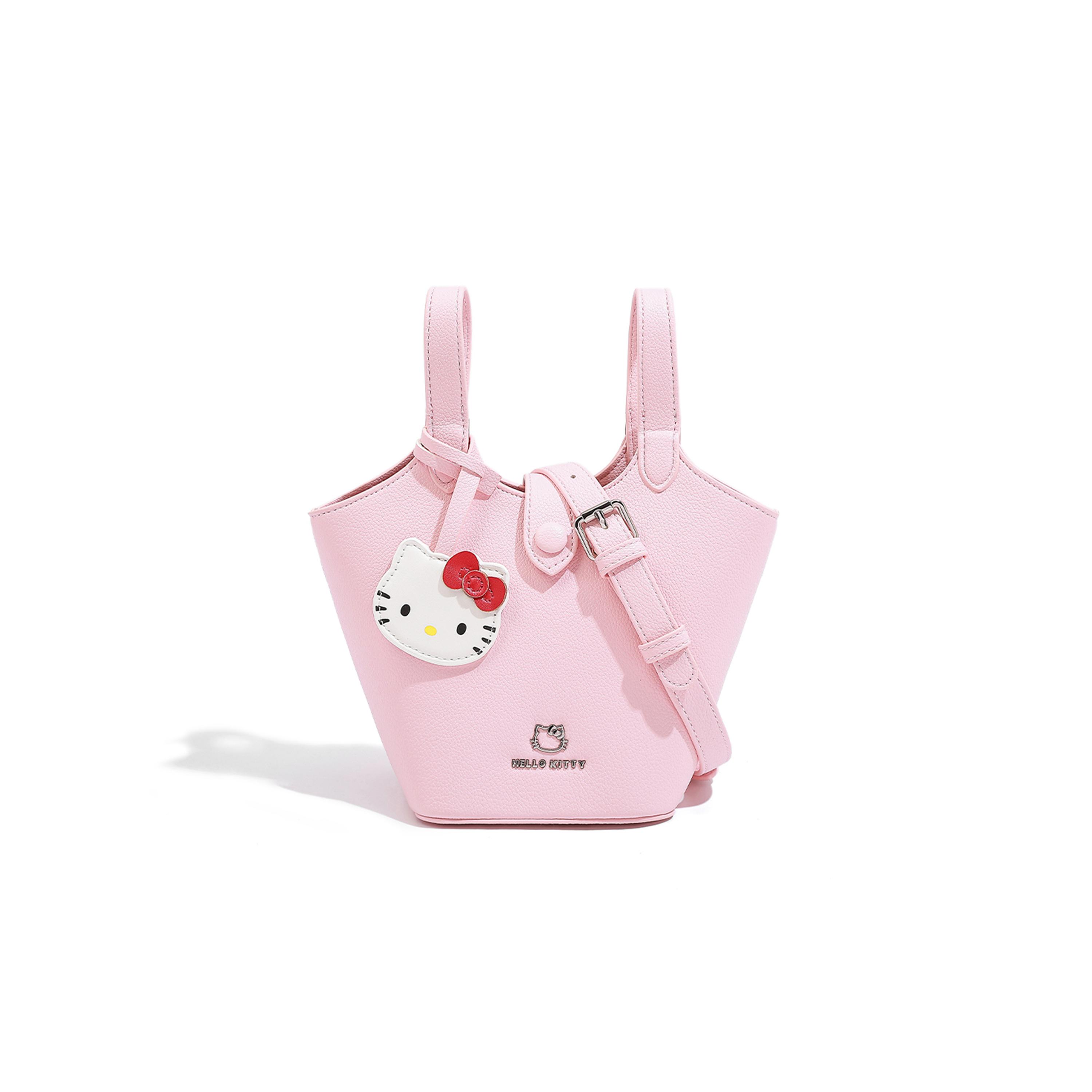 

New Sanrio Hello Kitty PU Shoulder Bag, Crossbody Bag, Handbag Women s Multicolor SHHF51784 24.1*13.0*19.1CM