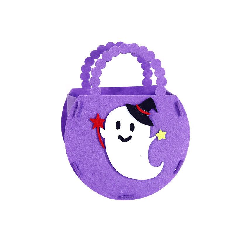 Children'S Diy Handmade Gift Bags, Halloween Pumpkin Bags, Candy Bags, Non-Woven Tote Bags, Gift Bags