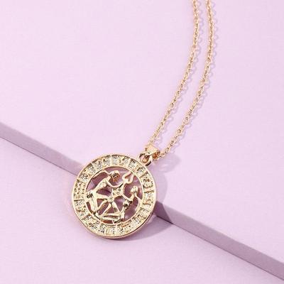 Kobiety Mężczyźni Skorpion Wisiorki Naszyjnik Prezent Urodzinowy 12 Gwiazdozbiorów Zodiaku Koziorożec