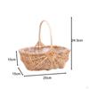 Elegant Woven Basket with Carrying Handle for Special Occasions