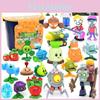 Zombies Plants Vs Static Model Toy Collection With Storage Container Gift For