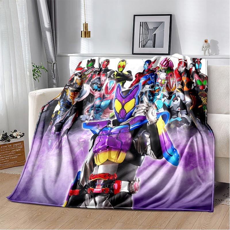 Sugar Man K-Kamen Rider GAVV Blanket Elastic Soft Candy Knight Full Storage Soft Warm Bedding Children's Gift throw blanket