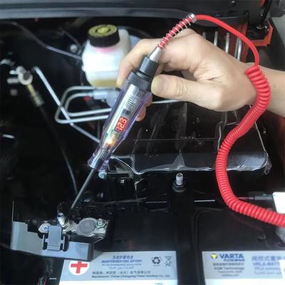 6V 12V 24V Bilkrets Testpenna Bilkrets Spänningstestare Auto Ljus Elektrisk Sondpenna Detektor Diagnostiska Testverktyg