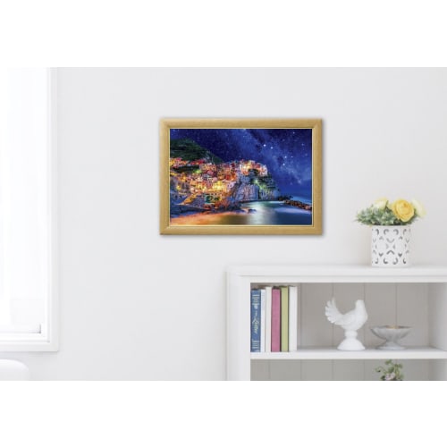 [Made in Japan] 300 Piece Jigsaw Puzzle Starry Sky Cinque Terre (26 x 38cm)