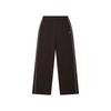 White Retro Elastic Simple Breathable Casual Pants Women Pants F61W633699ADR