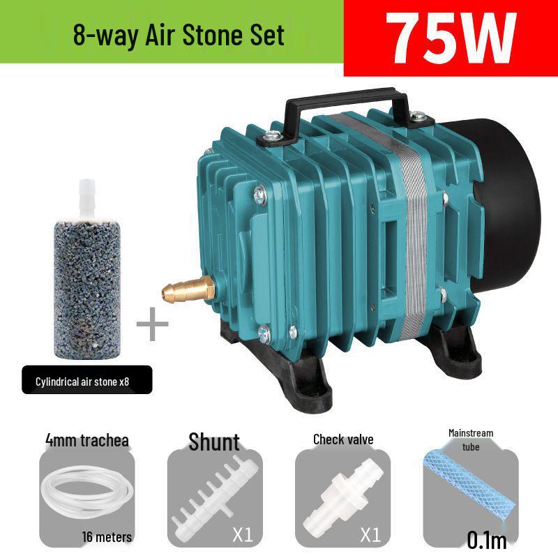 High-Power Electromagnetic Aquarium Aeration Pump for Fish Tanks & Ponds