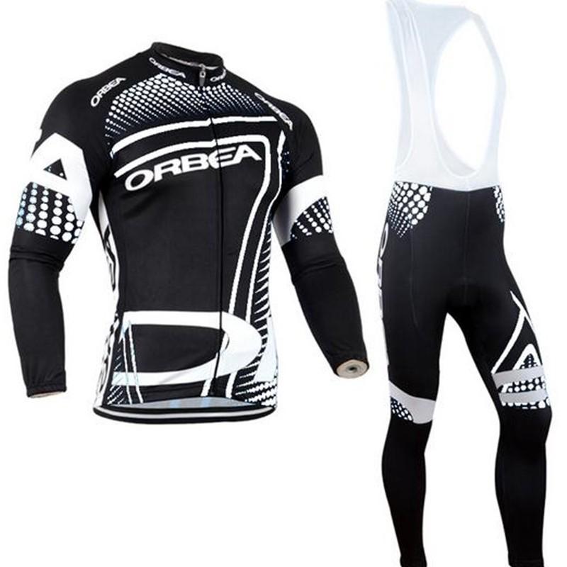 Team Version ORBEA Men's Long Sleeve Strap Cycling Suit Breathable Suit Spring and Autumn 2026