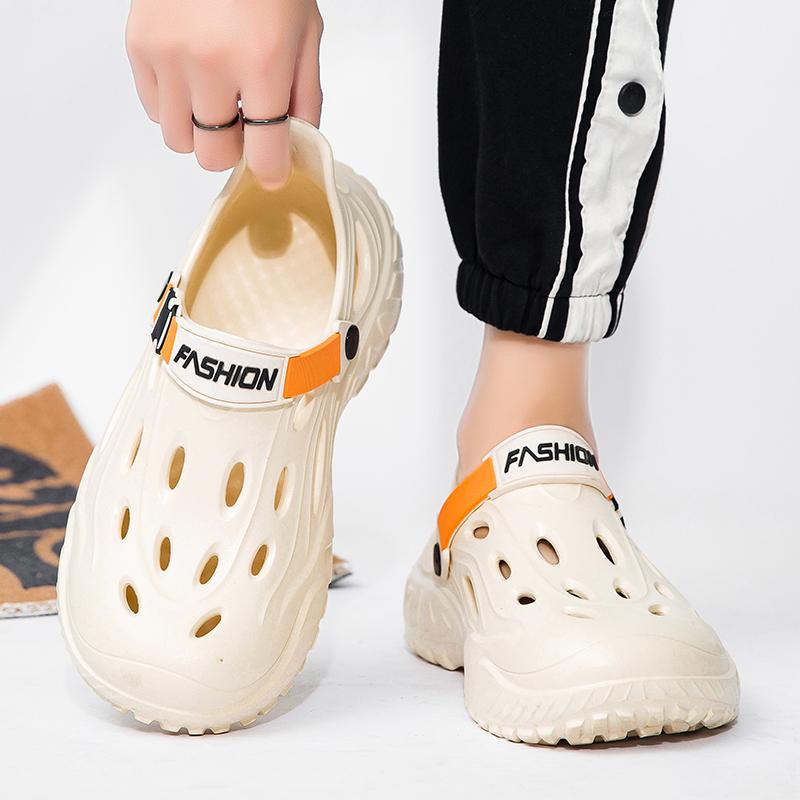 Fashion New Men's Outdoor SandalSport Slippers Beach Slides Breathable Clogs Men Casual Garden Shoes Non-slip Men Outdoor Hiking Sandal
