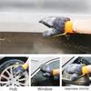 Car Wash Cleaning Glove Brush Thick Double-faced Microfiber Coral Fleece Gloves Car Cleaning Mitt Auto Wax Detailing Care Brush