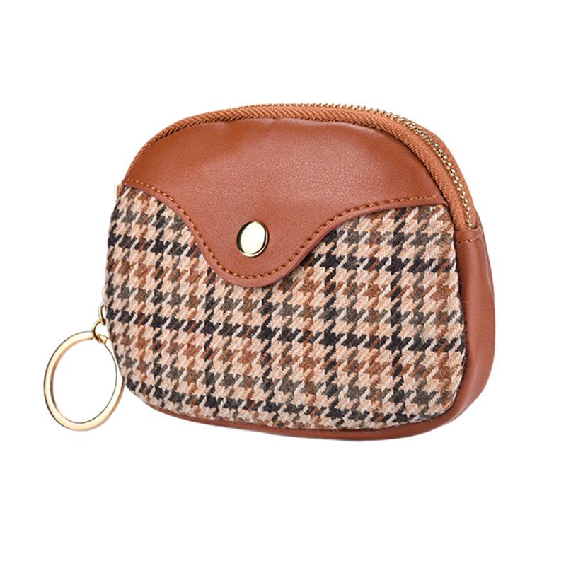 High-End Lightweight Zipper Coin Bag and Key Holder