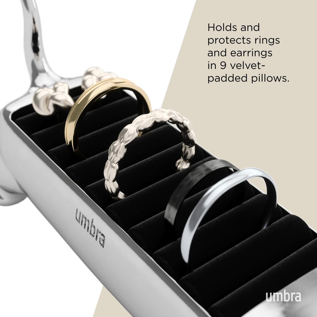 Official Umbra Cat Ring Jewelry Accessory x D12 x Holder, Silver, Storage, Storage, W3.7 H5.3cm