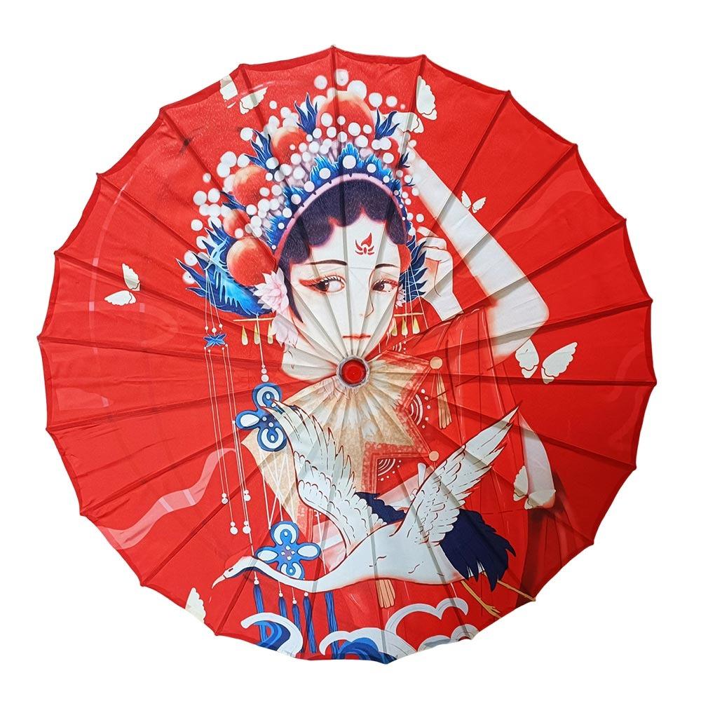 Chinese Antique Style Women Decorative Umbrella Bridesmaids Party Scenery