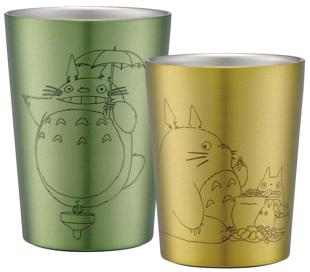 Skater Thermal Insulated Convenience Store Coffee Stainless Steel Tumbler 400ml M My Neighbor Totoro Nut Studio Ghibli Vacuum Insulated STCV2-A