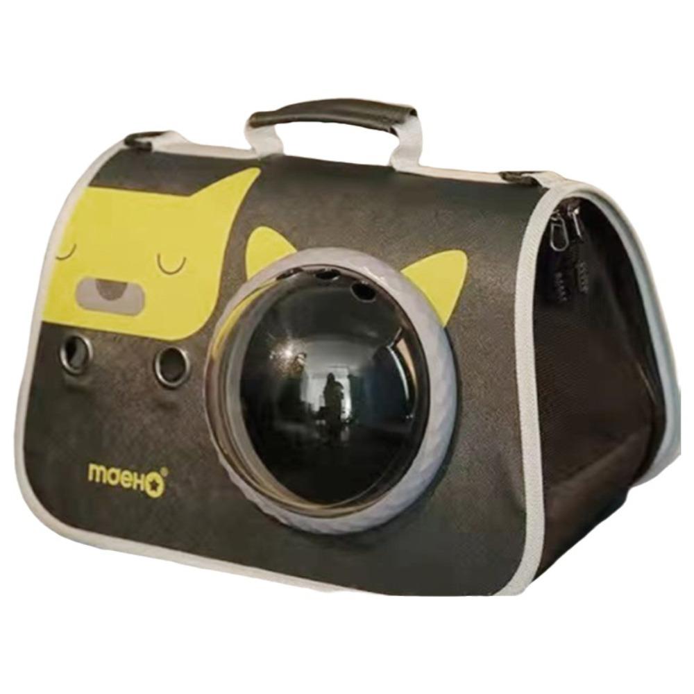 

Zipper Closure Space Capsule Pet Carrier Breathable Pet Carry Backpack Cat Backpack Vehicle Use Style B