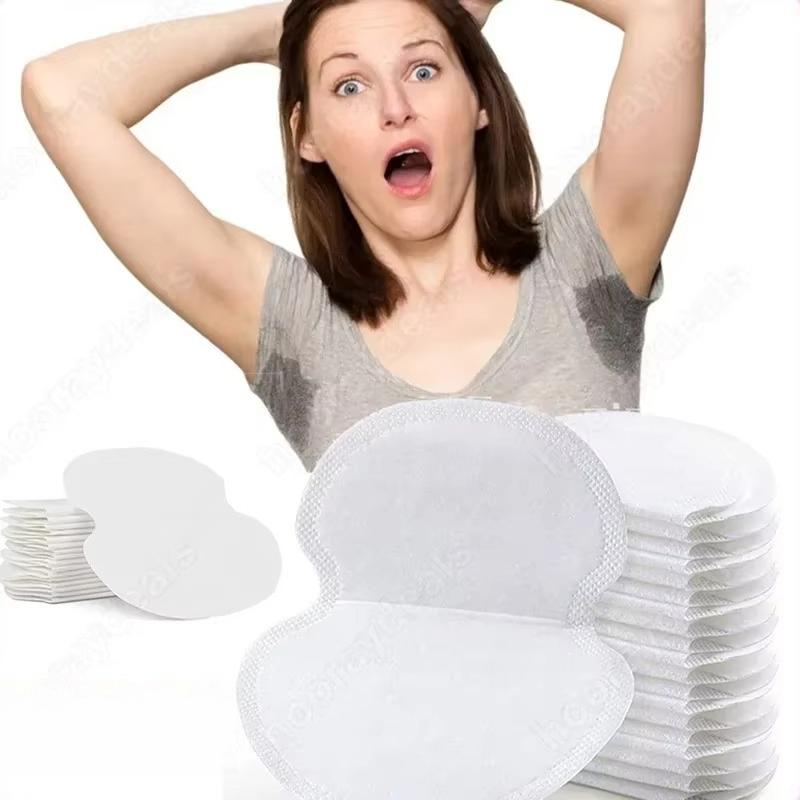 10/20/40/50/150pcs Unisex Sweat Pads Summer Deodorants Underarm Anti Perspiration Sweat Pads Disposable Absorb Sweat Shield Pad