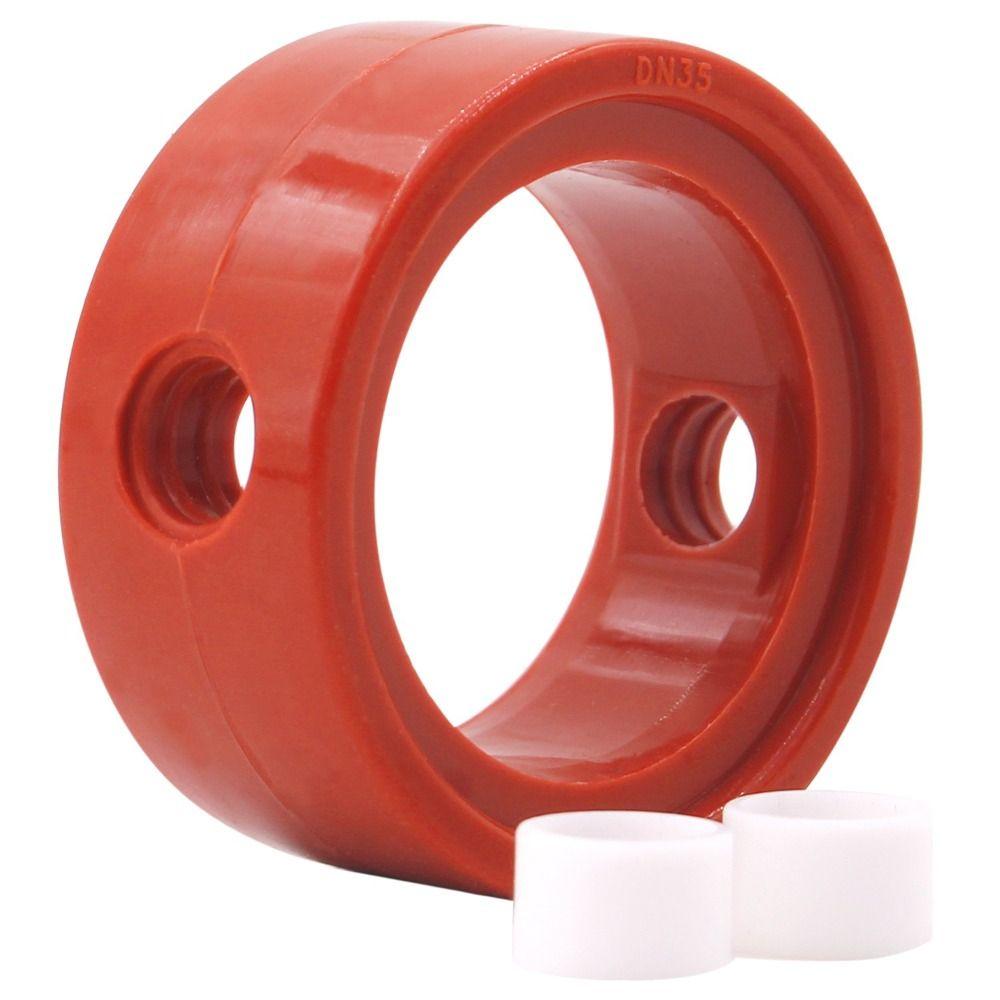 Silicone Butterfly Valve Repair Kit Bushings Rubber Gasket Durable Silicone Seat  1-1/2" Valves