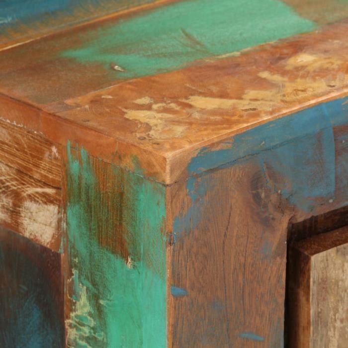 VidaXL Buffet 175x40x75 cm Bois de récupération massif
