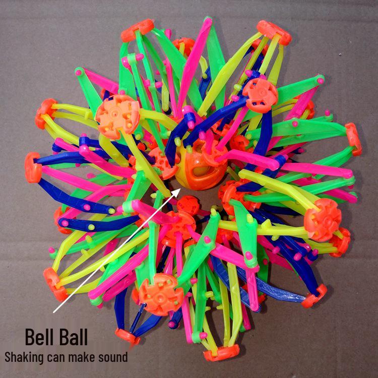 Children's Retractable Magic Blooming Toy Ball for Kindergarten Performances