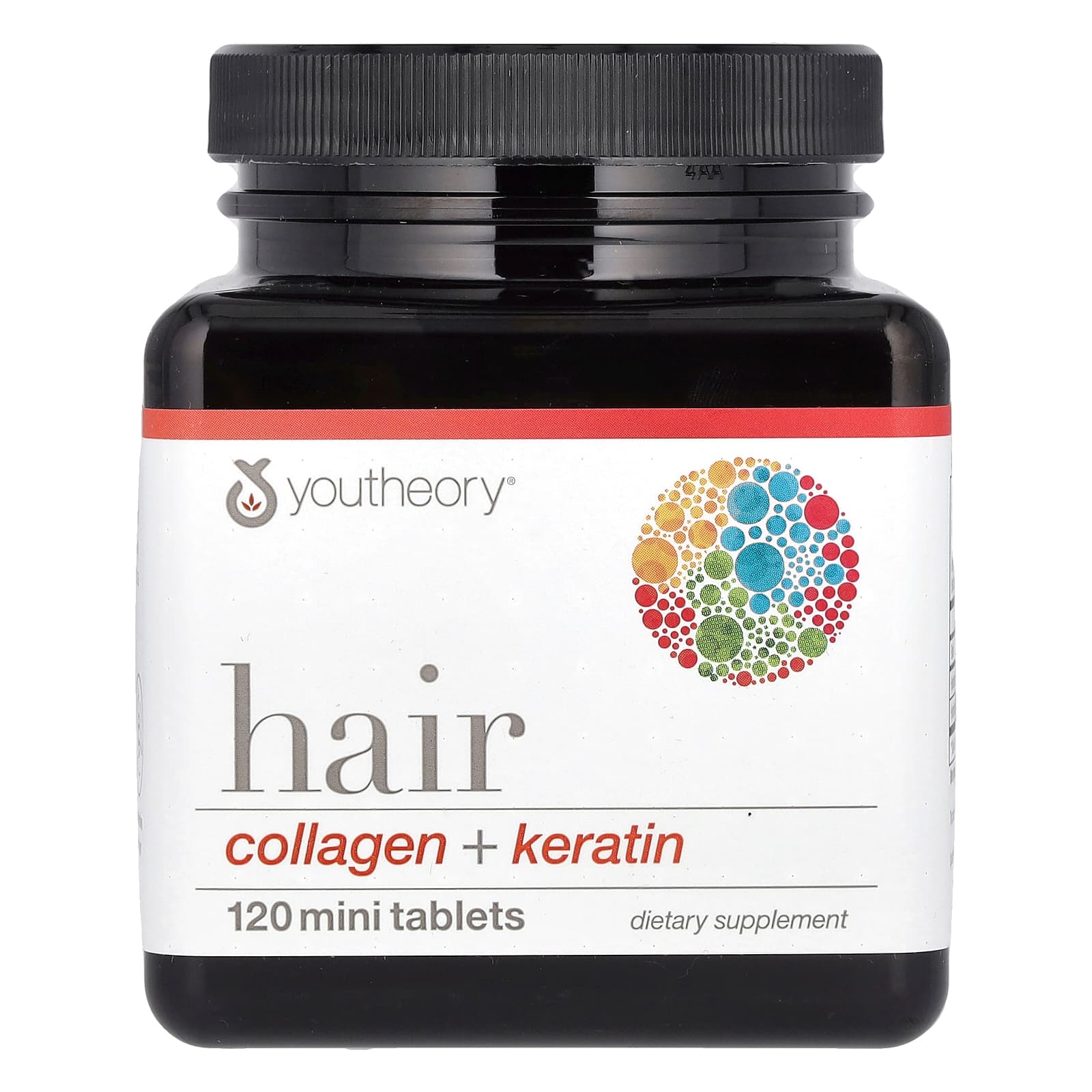 

Youtheory, hair, collagen + keratin, 120 mini tablets