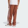 Adidas Originals Adicolor Baggy Fit Firebird Fashion Striped Comfortable Sports Pants Men Bottoms Dark-Brown IZ2476