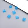 Original Height Keycaps Matte Frosteds Texture NonEngraved Transparents Keycaps Mechanical Keyboards Replacement Parts