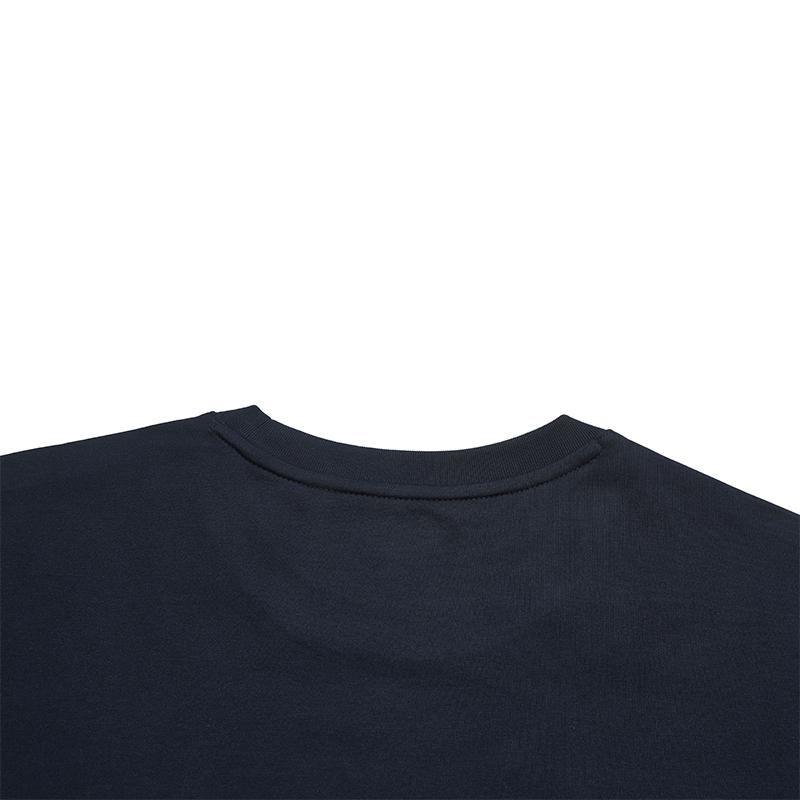 Fila Heritage Fashion Classic Casual Comfortable Quick-Dry Short Sleeve T-Shirt Men Tops Cigarette-Blue F11M628133FDB