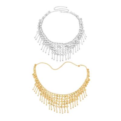 Adjustable Length Tassels Waist Chain Blings Body Chain Decorative Body Chain for Traditional Chinese Attires