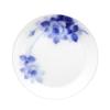 Okura Art Pottery Blue Rose Style 17cm Cake Plate, Made In Japan, 101H/8011-S