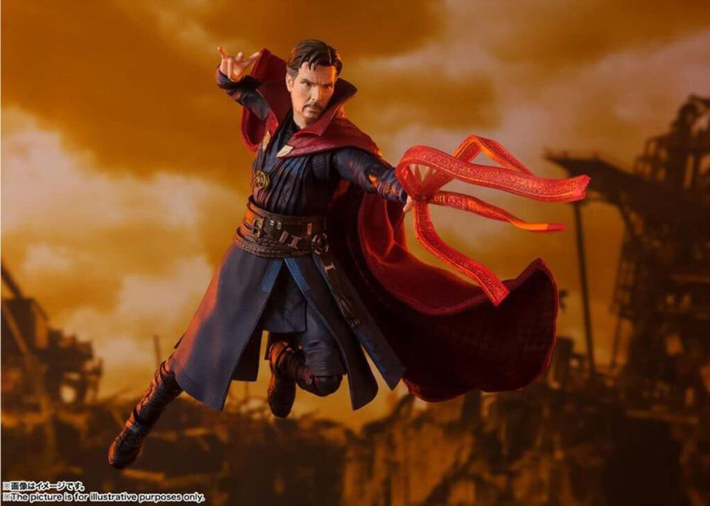 TAMASHII NATIONS Avengers Doctor Strange ON 150 mm malt bevegelig figur SHFiguarts -BATTLE TITAN EDITION-(Avengers/Infinity War) Ca.