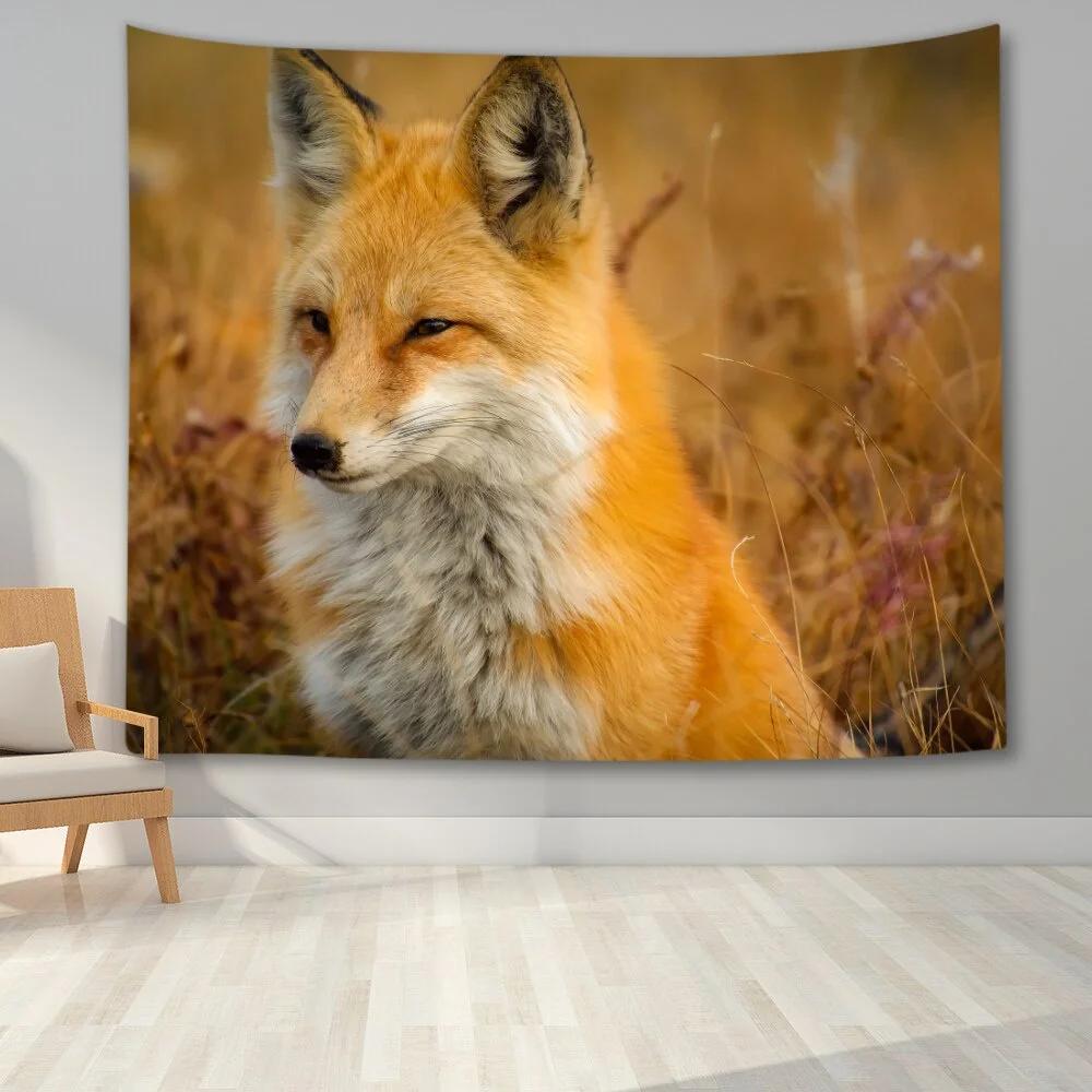 Tapestry Lion Animal  Wall Hanging Beach Towel  Decor Dormitory Bedroom Living Room Home