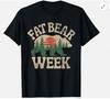 Fat Bear Nature Lover Planet Protection Wild Animals Unisex T-Shirt