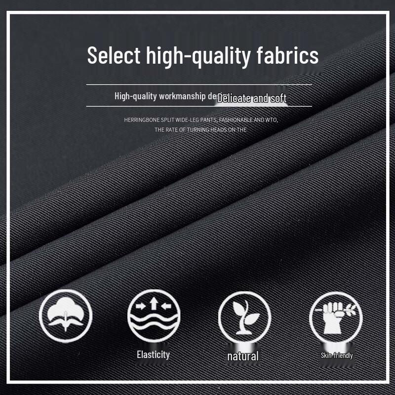 Women's Double Pleated Wide-Leg Trousers