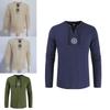 Medieval Men's Tops Vintage Ancient Viking Long Sleeve Retro Cosplay T-shirt For All Occasions